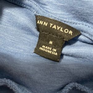 Ann Taylor periwinkle shirt